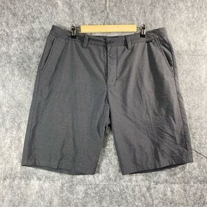 Travis Mathew Shorts Mens 36 Gray Golf Chino Performance Stretch Casual